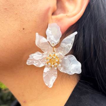 Maxi Flor White (Traslucido)