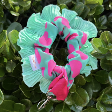 Llavero Print Fucsia Menta
