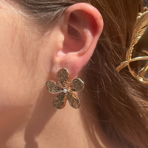 Flor Perlita Gold