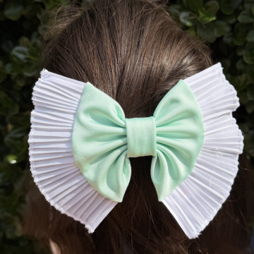 Lazo Aurora Mini Menta Blanco